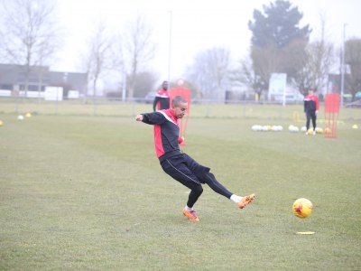 Training session for the lads