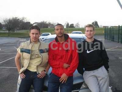 Danny Webb, JamieVincent, Bradley Thomas arrive at the club