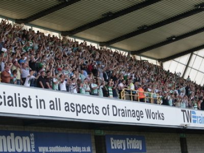 Fans at Millwall