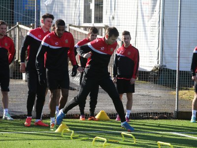 Training session on the Astro pitch