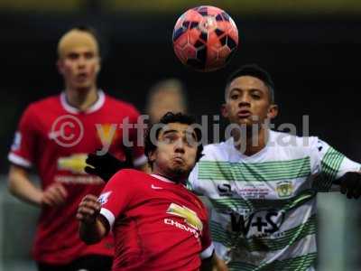 Yeovil Town v Manchester United 040115