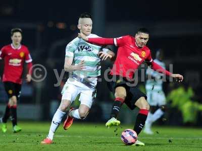 Yeovil Town v Manchester United 040115