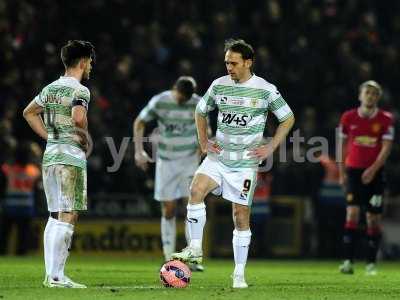 Yeovil Town v Manchester United 040115