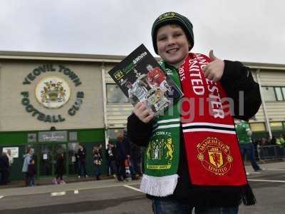 Yeovil Town v Manchester United 040115