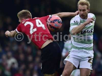 Yeovil Town v Manchester United 040115