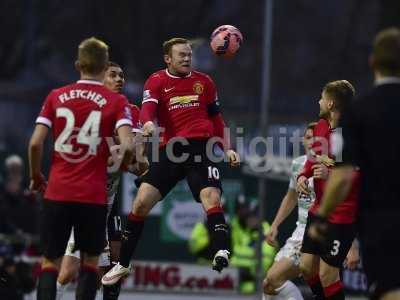 Yeovil Town v Manchester United 040115