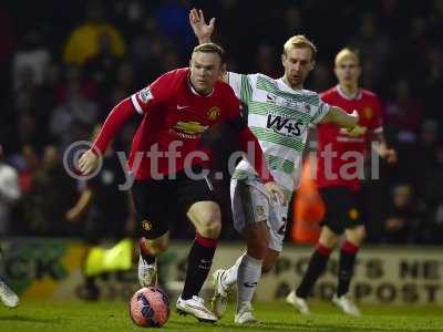 Yeovil Town v Manchester United 040115