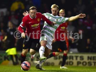 Yeovil Town v Manchester United 040115