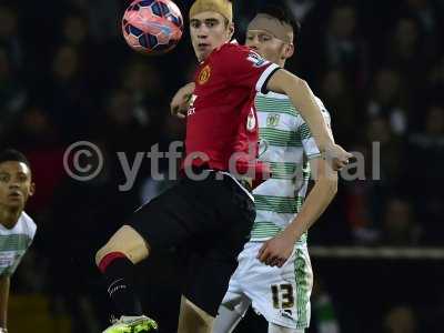 Yeovil Town v Manchester United 040115