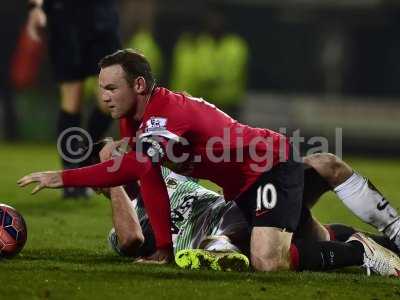 Yeovil Town v Manchester United 040115