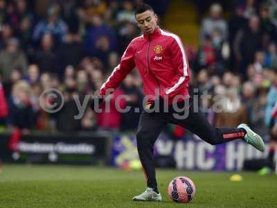 Yeovil Town v Manchester United 040115