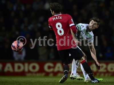 Yeovil Town v Manchester United 040115