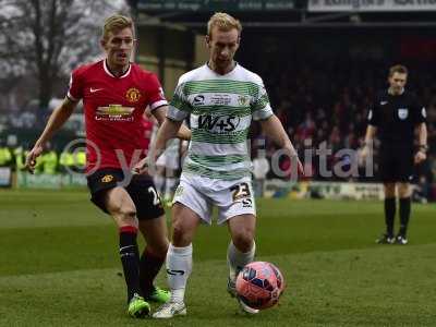 Yeovil Town v Manchester United 040115