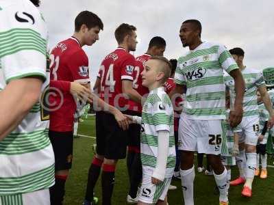 Yeovil Town v Manchester United 040115