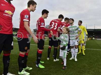 Yeovil Town v Manchester United 040115