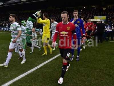 Yeovil Town v Manchester United 040115