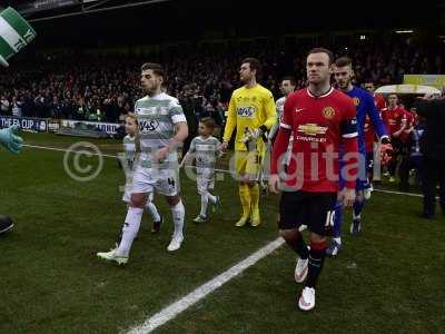 Yeovil Town v Manchester United 040115