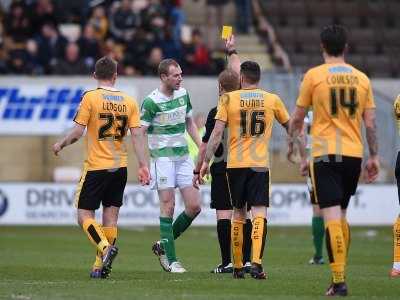 Cambridge United v Yeovil Town 190316