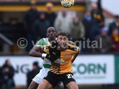 Cambridge United v Yeovil Town 190316