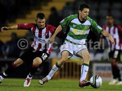 Yeovil Town v Exeter City 310810