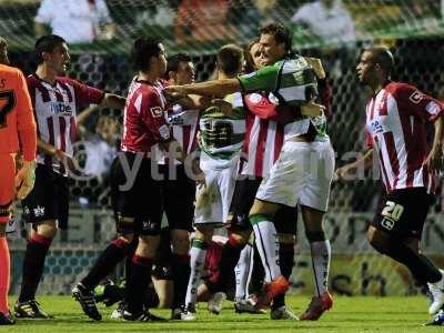 Yeovil Town v Exeter City 310810