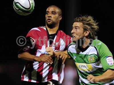 Yeovil Town v Exeter City 310810