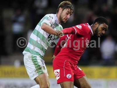 Yeovil Town v Crawley Town 081114