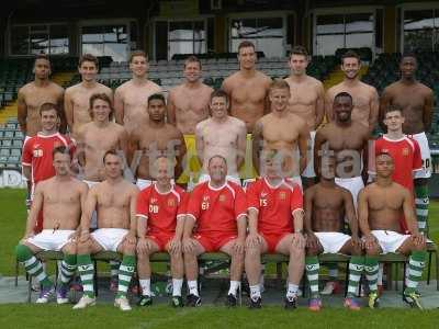 Yeovil Town Photo Call 060812