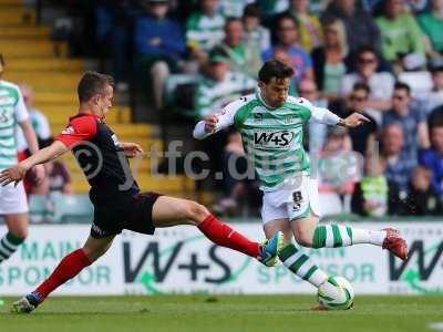 Yeovil v Huddersfield 210414