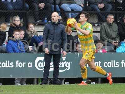 Notts County v Yeovil Town, Nottingham, UK - 25 Feb 2017