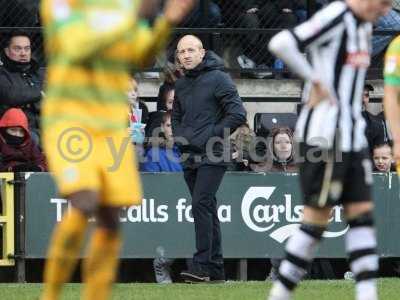 Notts County v Yeovil Town, Nottingham, UK - 25 Feb 2017