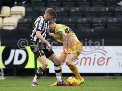 Notts County v Yeovil Town, Nottingham, UK - 25 Feb 2017