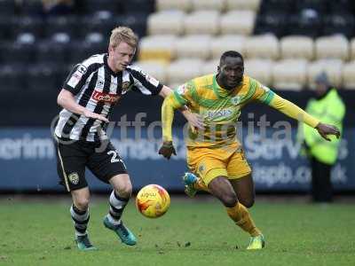 Notts County v Yeovil Town, Nottingham, UK - 25 Feb 2017