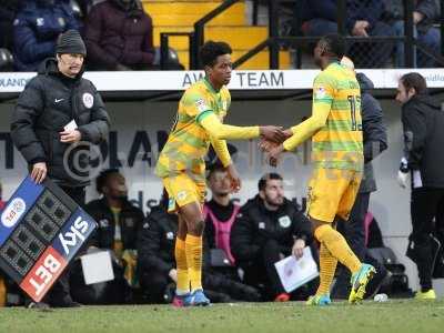 Notts County v Yeovil Town, Nottingham, UK - 25 Feb 2017