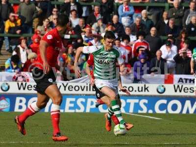 Yeovil v Barnsley 290314