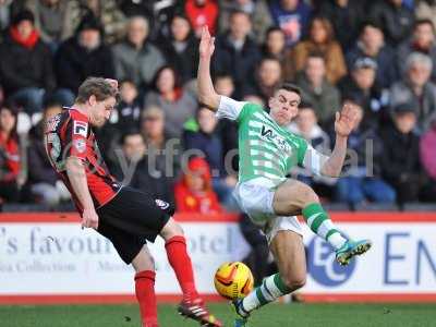 AFC Bournemouth v Yeovil Town 261213