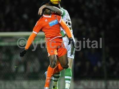 Yeovil Town v Blackpool 031213