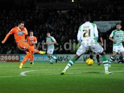 Yeovil Town v Blackpool 031213