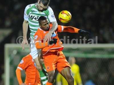 Yeovil Town v Blackpool 031213