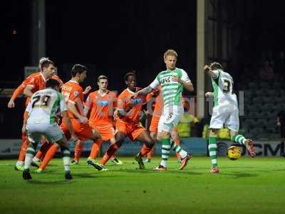 Yeovil Town v Blackpool 031213