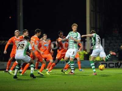 Yeovil Town v Blackpool 031213