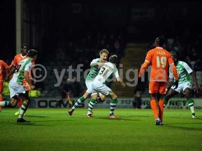 Yeovil Town v Blackpool 031213