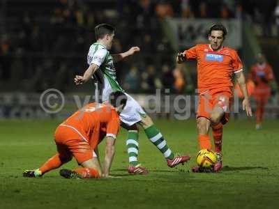 Yeovil Town v Blackpool 031213