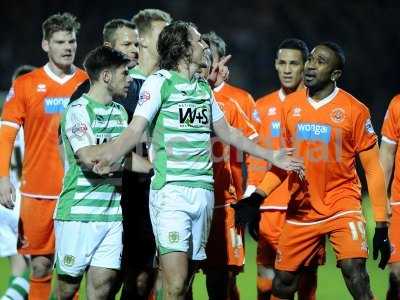 Yeovil Town v Blackpool 031213