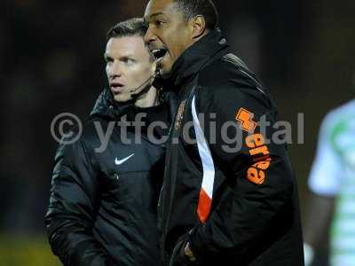 Yeovil Town v Blackpool 031213