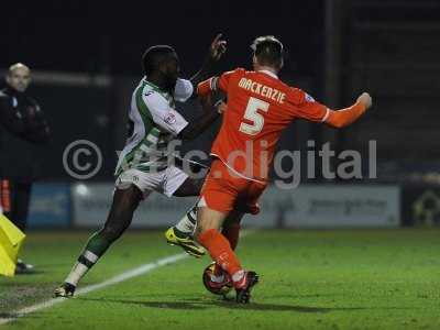 Yeovil Town v Blackpool 031213