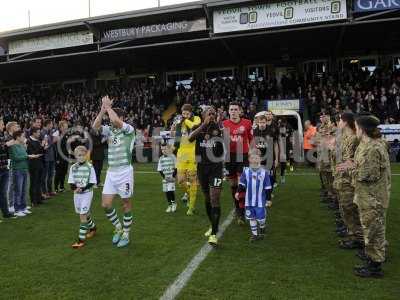 Yeovil Town v Wigan Athletic 101113