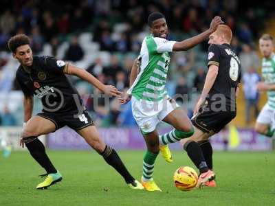 Yeovil Town v Wigan Athletic 101113