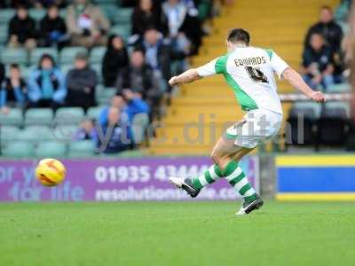 Yeovil Town v Wigan Athletic 101113