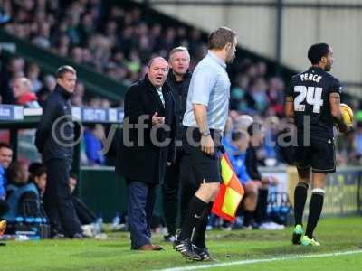 Yeovil v Wigan 101113